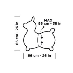 Gymnic Rody MAX orange, H�pfpferd, ab 5 Jahre