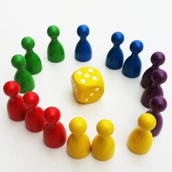 Quer durch 5 eckig, Brettspiel, ab 5 Jahre