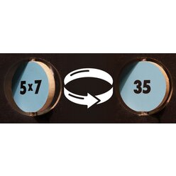 Wandelement 1 x 1, ab 4 Jahre