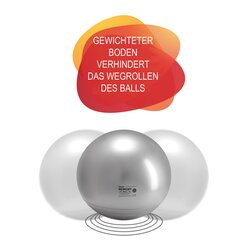 Memory Ball 65cm, grau