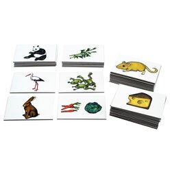 Kon-Lab Wer frisst was?, Memospiel mit Anleitung f�r Eltern, 0-10 Jahre