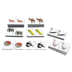 Kon-Lab Puzzle Plural, Sprachrhythmus und Wortbildung 3 mit Anleitung f�r Eltern, 0-10 Jahre