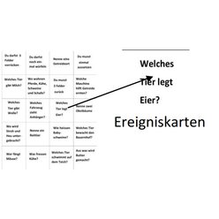 Bauernhofspiel, Spielteppich als W�rfelspiel inkl. Zubeh�r