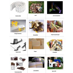 M�lltrennung, magnetisches Set