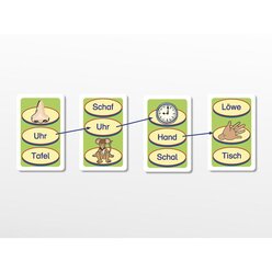 Meine ersten Lesew�rter - Grundwortschatz Lesestufe 1, Lesespiel, ab 6 Jahre