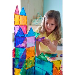 MagGenius Magnetic Building Blocks, 200 Teile in Aufbewahrungsbox
