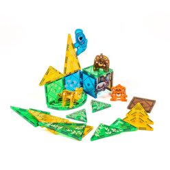 MagGenius Magnetic Building Blocks Jungle, 38 Teile