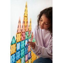 MagGenius Magnetic Building Blocks Pastel, 70 Teile