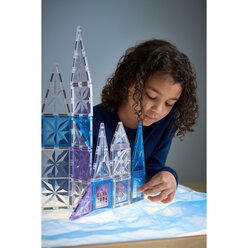 MagGenius Magnetic Building Blocks Sapphire, 100 Teile