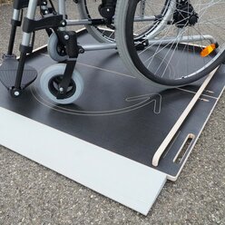 Pedalo� Rolli-Parcours Station Wendeplatte, �bungsfahrbahn, ab 3 Jahre