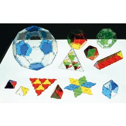 Crystal Polydron Klassenset, 184 Teile, ab 4 Jahre