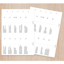 Verkehrszeichen - Kinder im Verkehr, Halbfertig-Material