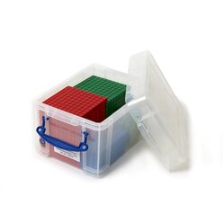 Zehnersystemsatz aus Holz - 1000er Box Montessori