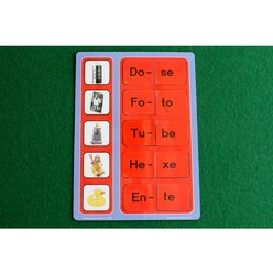 Silbenlesen, lautgetreues Lesematerial