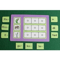 Silbenlesen, lautgetreues Lesematerial