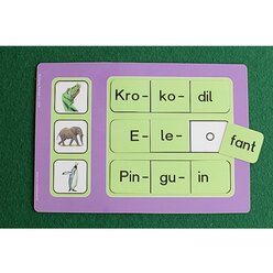 Silbenlesen, lautgetreues Lesematerial