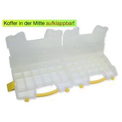 Sortiments-Koffer mit 34 Vario-F�chern, zweiseitig
