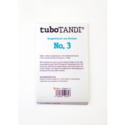 tuboTANDI Saugschlauch aus Silikon No. 3