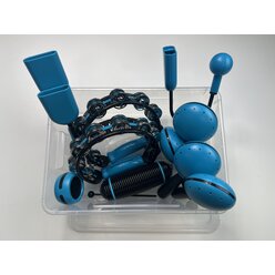 Rhythmik-Set 3 f�r die Schule in Kunststoffbox mit Deckel