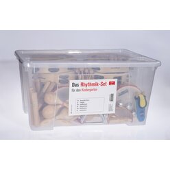 Rhythmik-Set f�r den Kindergarten in Kunststoffbox mit Deckel