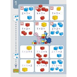 bambinoL�K Erstes Rechnen mit Elefant und Hase, Heft, ab 4 Jahre