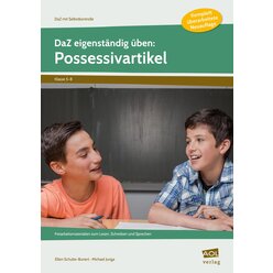 DaZ eigenst�ndig �ben: Possessivartikel - SEK, Heft, 5.-8. Klasse