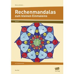 Meine sch�nsten Rechenmandalas: kleines Einmaleins