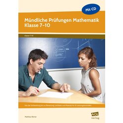 M�ndliche Pr�fungen Mathematik, Buch, 7.-10. Klasse