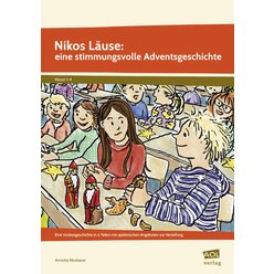 Nikos L�use: eine stimmungsvolle Adventsgeschichte, Heft, 1.-4. Klasse