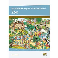 Sprachf�rderung mit Wimmelbildern: Zoo, Heft, 1.-2. Klasse