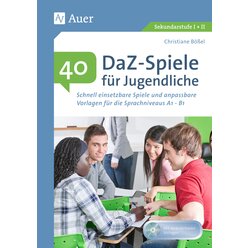40 DaZ - Spiele f�r Jugendliche, Buch, 5. bis 13. Klasse