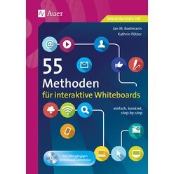 55 Methoden f�r interaktive Whiteboards, Buch, 5. bis 13. Klasse