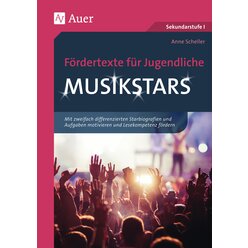 F�rdertexte f�r Jugendliche - Musikstars