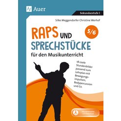 Raps & Sprechst�cke f�r den Musikunterricht 5-6