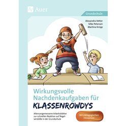 Wirkungsvolle Nachdenkaufgaben f�r Klassenrowdys