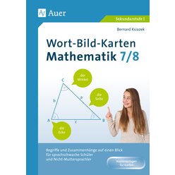 Wort-Bild-Karten Mathematik Klassen 7-8