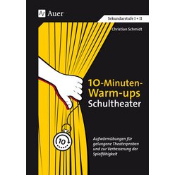 10-Minuten-Warm-ups Schultheater, Buch, 5. bis 13. Klasse