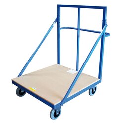 B�nfer Mattentransportwagen Mobil BLAU 100x100 cm