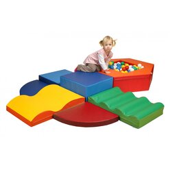 8-teiliges Baumodul MEDI 36-165-12 (ohne B�lle), 2-4 Jahre