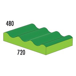 Viererwelle MEDI gr�n/hellgr�n, 2-4 Jahre