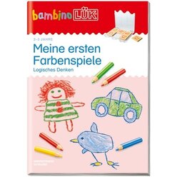 bambinoL�K Meine ersten Farbenspiele, Heft, 2-3 Jahre