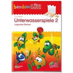bambinoL�K Unterwasserspiele 2, �bungsheft, 3-5 Jahre