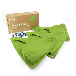 PLUG it Taschen-Set Dreieck