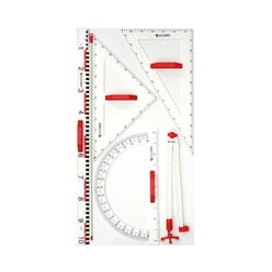 GEOLINER Ger�teplatte, magnetisch, 7-tlg.