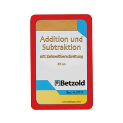 Addition/Subtraktion bis 20 mit Zehner�berschreitung, Kartensatz, 6-8 Jahre