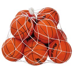 Basketballset Junior, 10 St�ck im Ballnetz, 5-11 Jahre