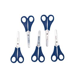 Bastelscheren rund - rechts, 5 St�ck, ab 3 Jahre