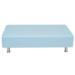 NEO Hockerelement, 2-Sitzer, H�he 38 cm, Stoff, Farbe: hellgr�n