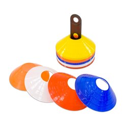 Markierungsteller (40 St�ck mit St�nder), Trainingshilfe, ab 6 Jahre