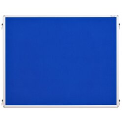 Compra Stellwand Einh�ngetafel - Stoffbezug blau, 120 x 150 cm (ohne Stative)